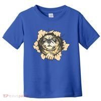 Pug Torn Toddler T-Shirt thumb 0