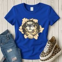 Pug Torn Women's T-Shirt thumb 3