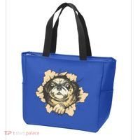 Pug Torn Tote Bag thumb 3