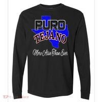 Puro Tejano Comfort Colors Heavyweight Long Sleeve T-Shirt thumb 0
