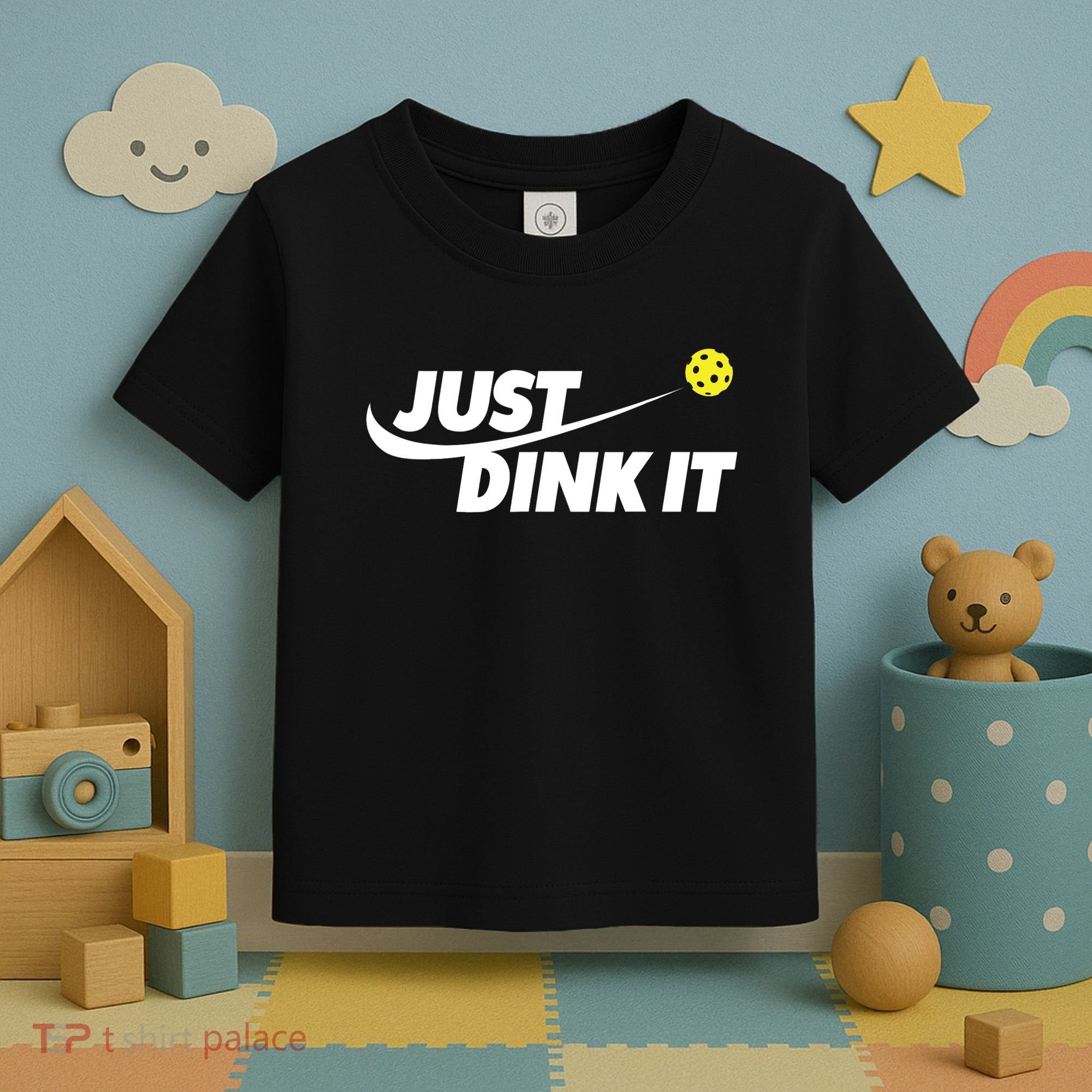 Pickleball Tshirts Pickleball Shirt Just Dink It TShirt Toddler T-Shirt