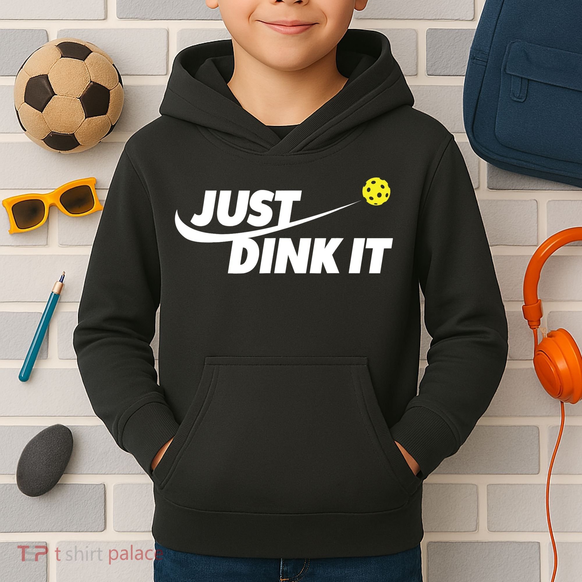 Pickleball Tshirts Pickleball Shirt Just Dink It TShirt Kids Hoodie