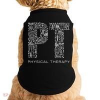 Physical Therapist Physical Therapy Gift PT Month Doggie Tank thumb 0