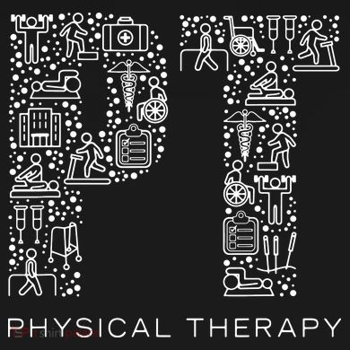 Physical Therapist Physical Therapy Gift PT Month Tie Dye Hoodie