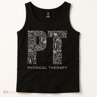 Physical Therapist Physical Therapy Gift PT Month Tank Top thumb 2