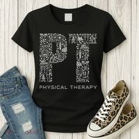 Physical Therapist Physical Therapy Gift PT Month Women's T-Shirt thumb 3
