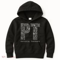Physical Therapist Physical Therapy Gift PT Month Kids Hoodie thumb 0