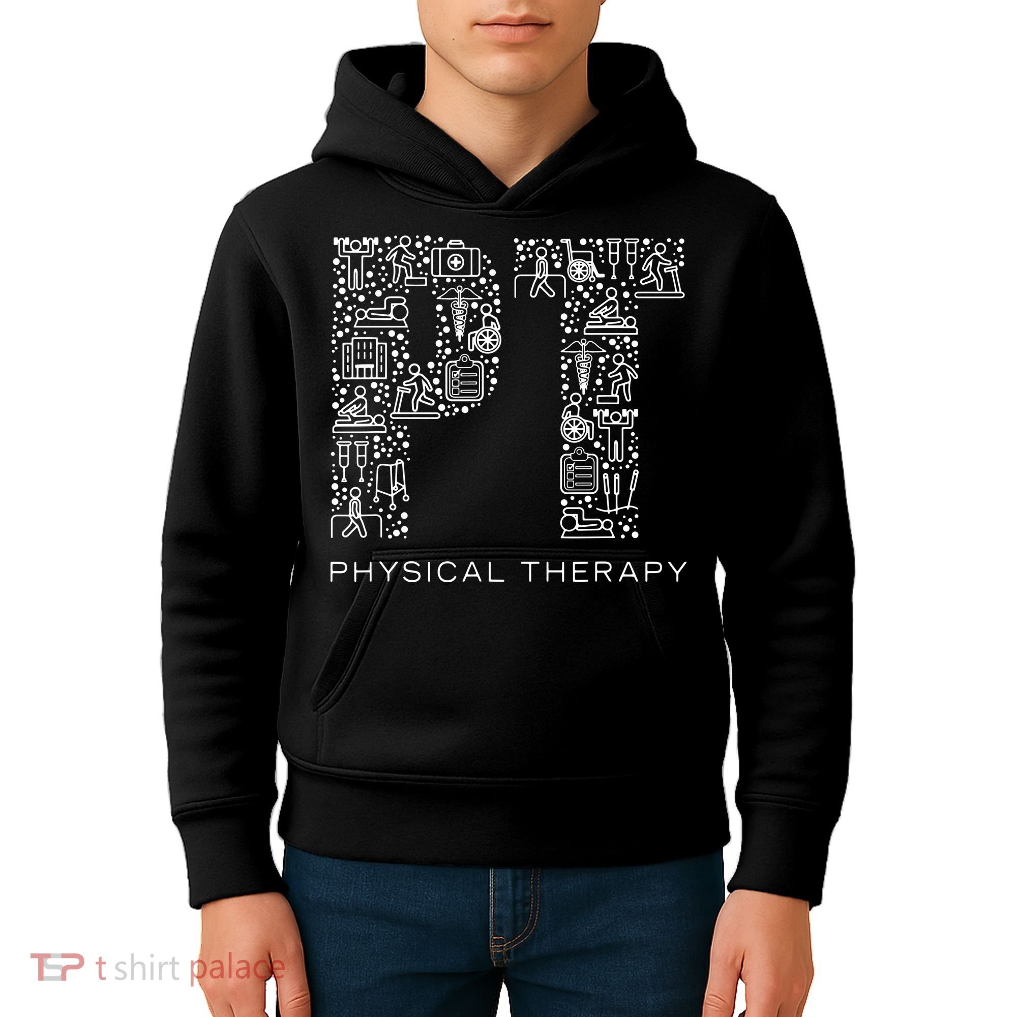 Physical Therapist Physical Therapy Gift PT Month Kids Hoodie