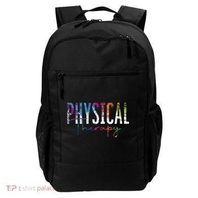 Physical Therapist PT Exercise Colorful Physical Therapy Backpack