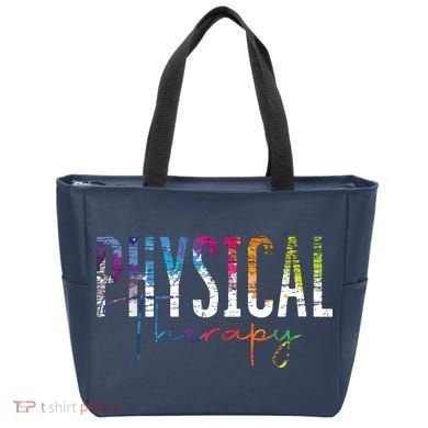 Physical Therapist PT Exercise Colorful Physical Therapy Tote Bag