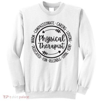 Physical Therapist PT Physical Therapy Physiotherapy Vintage Sweatshirt