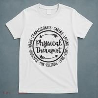 Physical Therapist PT Physical Therapy Physiotherapy Vintage T-Shirt thumb 5