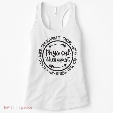 Physical Therapist PT Physical Therapy Physiotherapy Vintage Women's Tank Top
