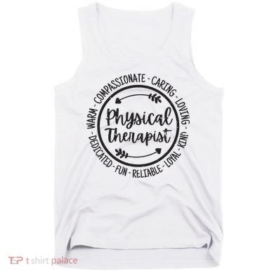 Physical Therapist PT Physical Therapy Physiotherapy Vintage Tank Top
