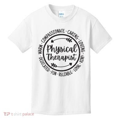 Physical Therapist PT Physical Therapy Physiotherapy Vintage Kids T-Shirt
