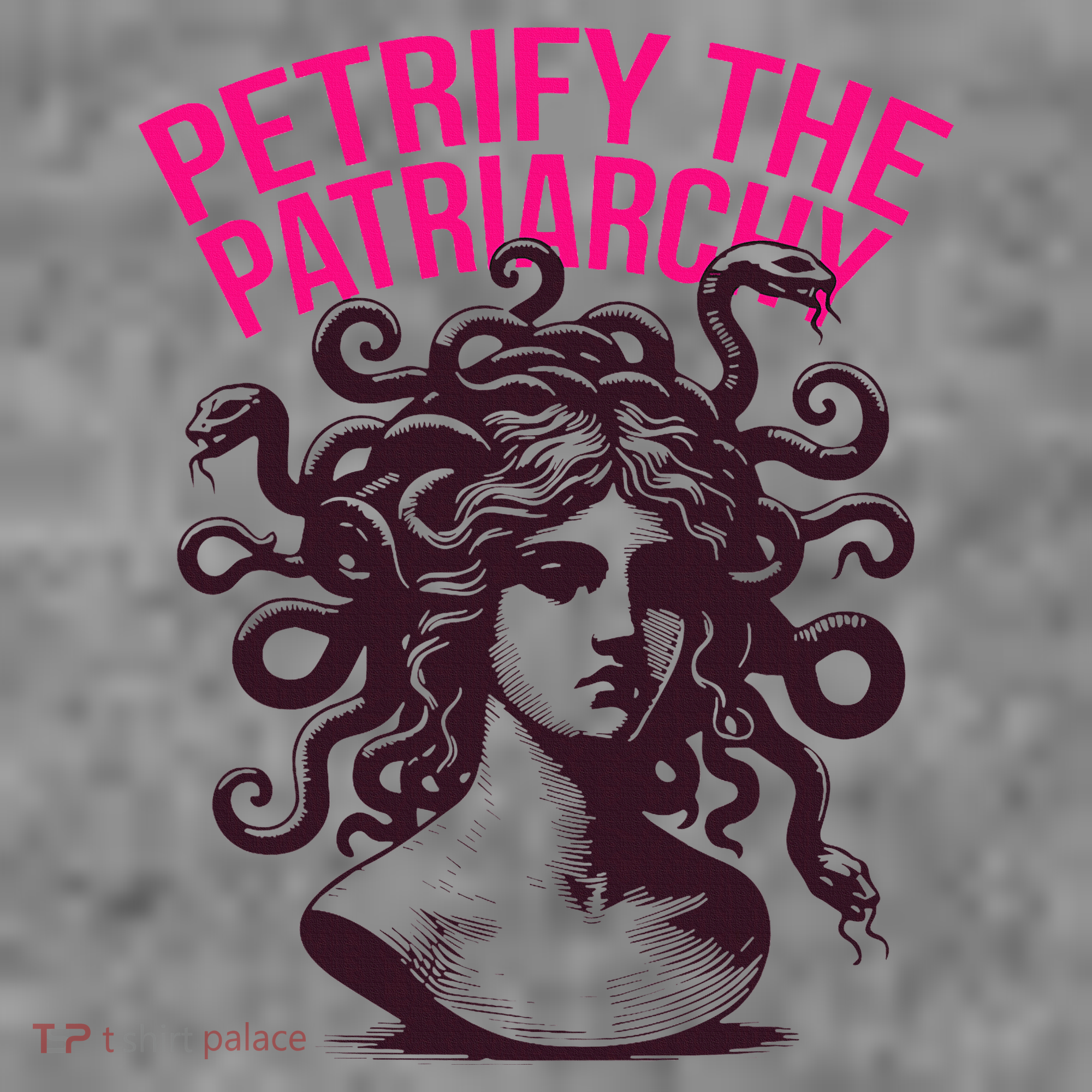 Petrify The Patriarchy Medusa Greek Mythology. Toddler Hoodie