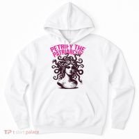 Petrify The Patriarchy Medusa Greek Mythology. Hoodie thumb 0