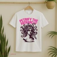 Petrify The Patriarchy Medusa Greek Mythology. T-Shirt thumb 2