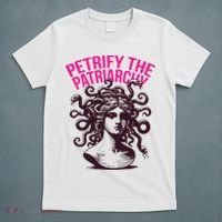 Petrify The Patriarchy Medusa Greek Mythology. T-Shirt thumb 5