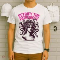 Petrify The Patriarchy Medusa Greek Mythology. T-Shirt thumb 6