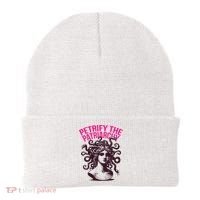Petrify The Patriarchy Medusa Greek Mythology. Beanie thumb 0