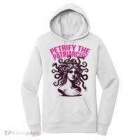 Petrify The Patriarchy Medusa Greek Mythology. Women's Hoodie thumb 0