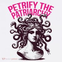 Petrify The Patriarchy Medusa Greek Mythology. Women's Hoodie thumb 2
