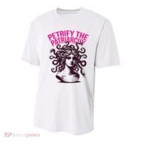 Petrify The Patriarchy Medusa Greek Mythology. Youth Performance Sprint T-Shirt thumb 0