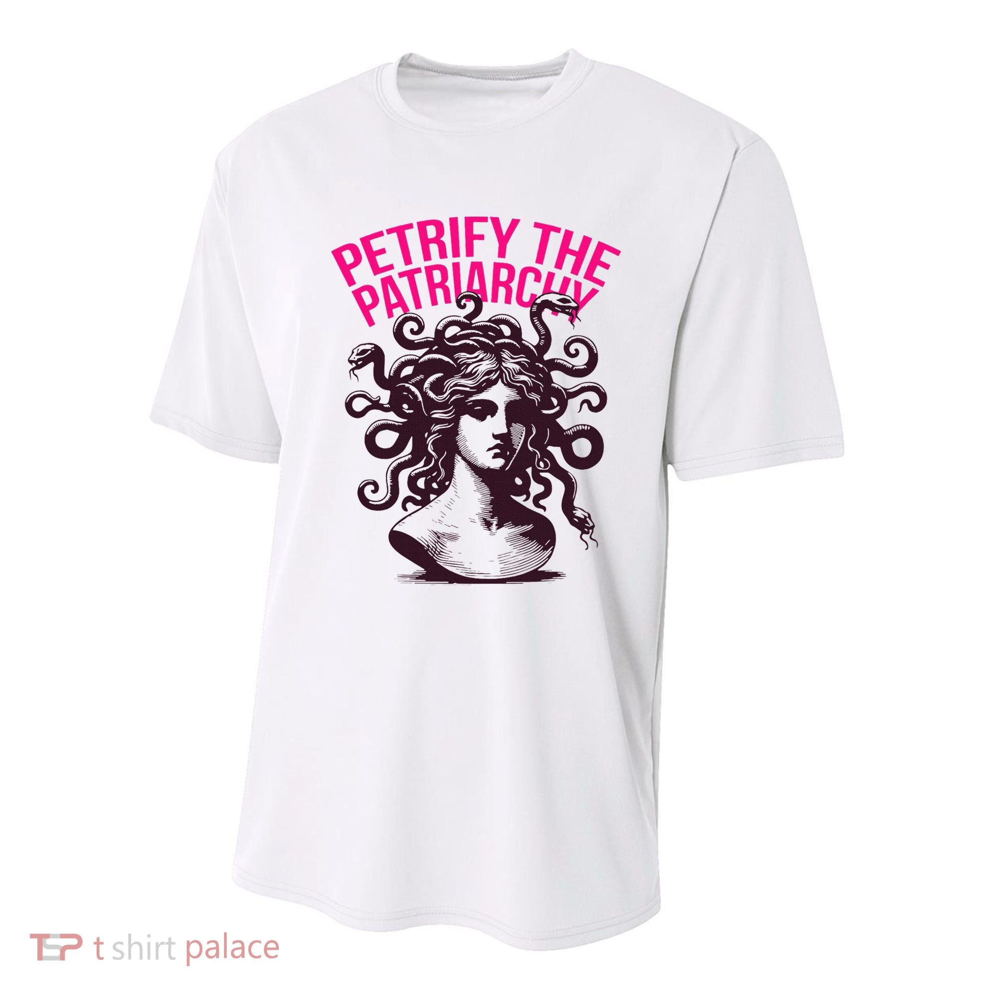 Petrify The Patriarchy Medusa Greek Mythology. Youth Performance Sprint T-Shirt
