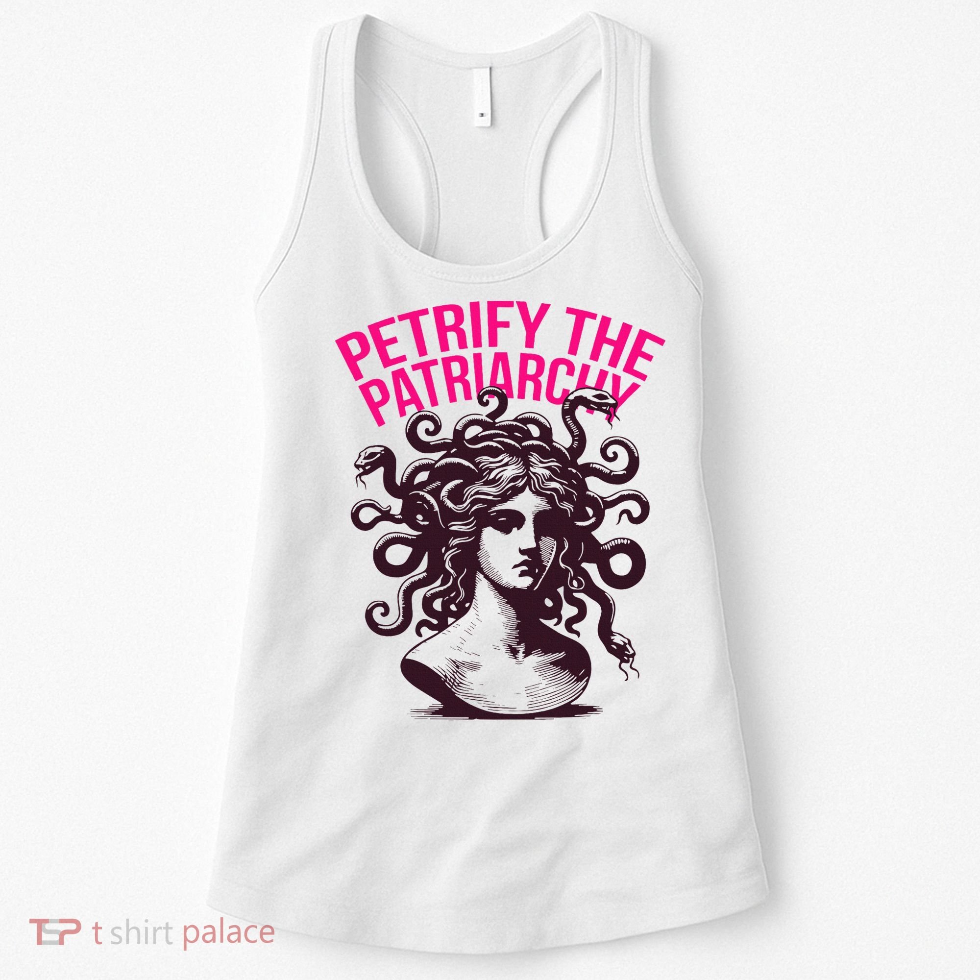 Petrify The Patriarchy Medusa Greek Mythology. Women's Tank Top