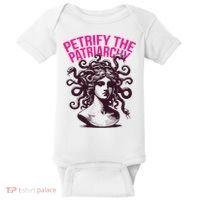 Petrify The Patriarchy Medusa Greek Mythology. Baby Bodysuit thumb 0