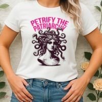 Petrify The Patriarchy Medusa Greek Mythology. Women's T-Shirt thumb 2