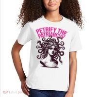 Petrify The Patriarchy Medusa Greek Mythology. Kids T-Shirt thumb 2