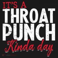 Punch Throat Punch Day It's A Throat Punch Kinda Day Funny Gift Pajama Set thumb 2