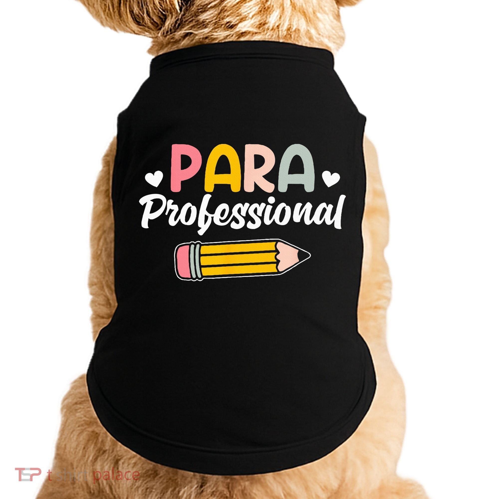 Para Teacher Paraprofessional Paraprofessional Doggie Tank