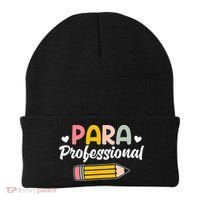 Para Teacher Paraprofessional Paraprofessional Beanie thumb 0