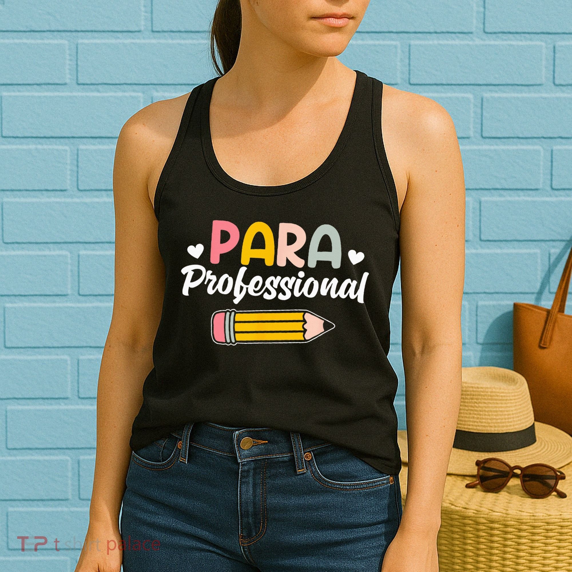 Para Teacher Paraprofessional Paraprofessional Women's Tank Top
