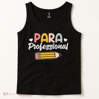 Para Teacher Paraprofessional Paraprofessional Tank Top thumb 2