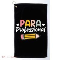 Para Teacher Paraprofessional Paraprofessional Golf Towel thumb 0