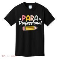 Para Teacher Paraprofessional Paraprofessional Kids T-Shirt thumb 0