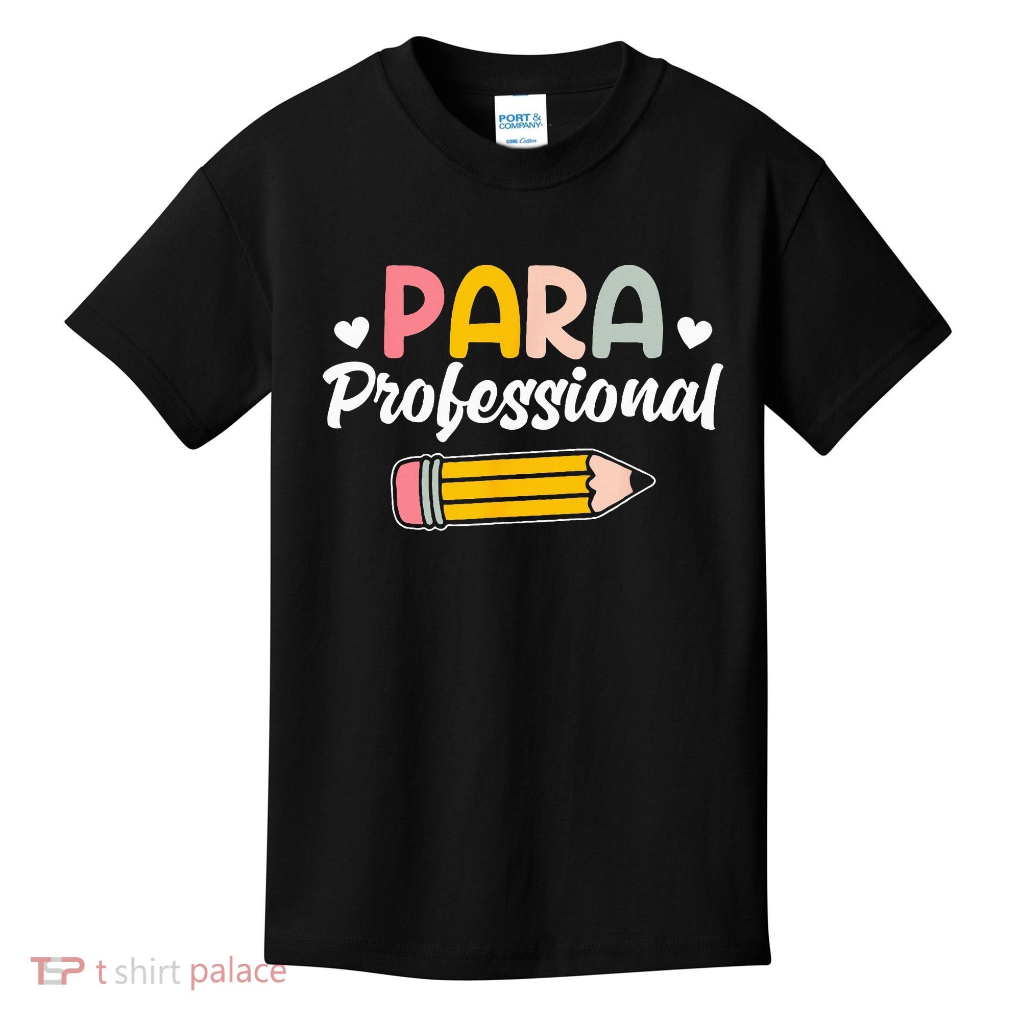 Para Teacher Paraprofessional Paraprofessional Kids T-Shirt