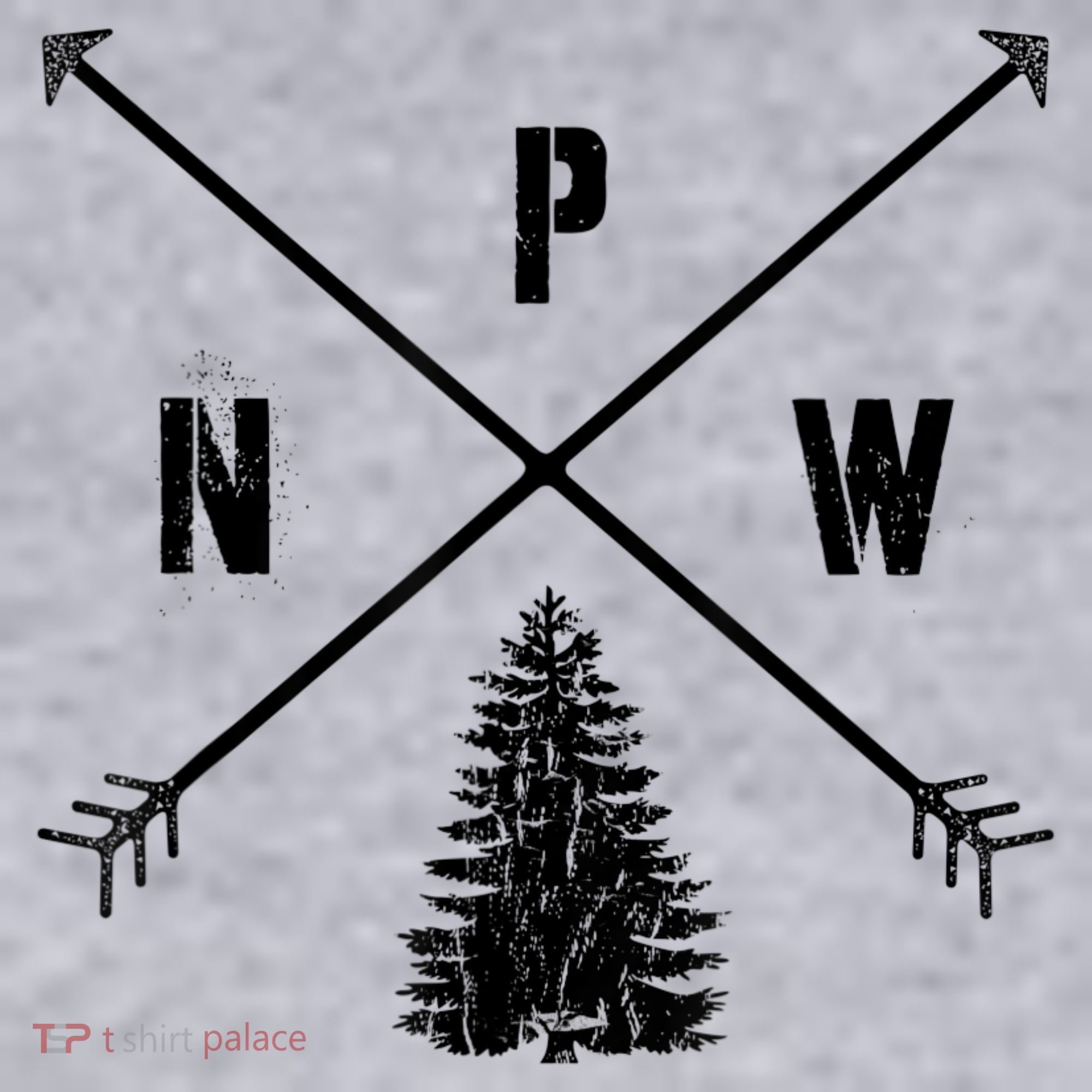 Pine Tree Pacific Northwest PNW Arrows Women's Sweatshirt