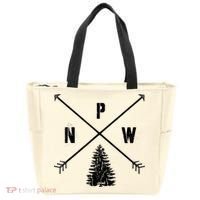 Pine Tree Pacific Northwest PNW Arrows Tote Bag thumb 0