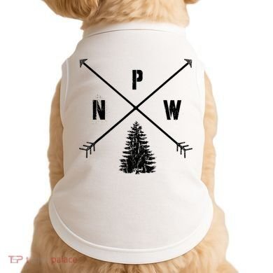 Pine Tree Pacific Northwest PNW Arrows Doggie Tank