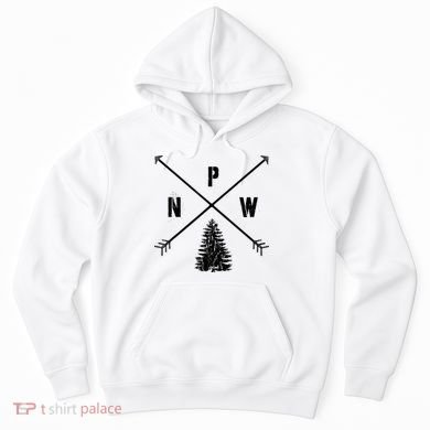 Pine Tree Pacific Northwest PNW Arrows Hoodie