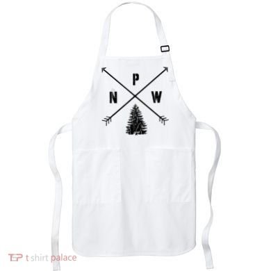 Pine Tree Pacific Northwest PNW Arrows Apron