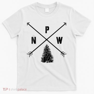 Pine Tree Pacific Northwest PNW Arrows T-Shirt