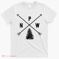 Pine Tree Pacific Northwest PNW Arrows T-Shirt thumb 0