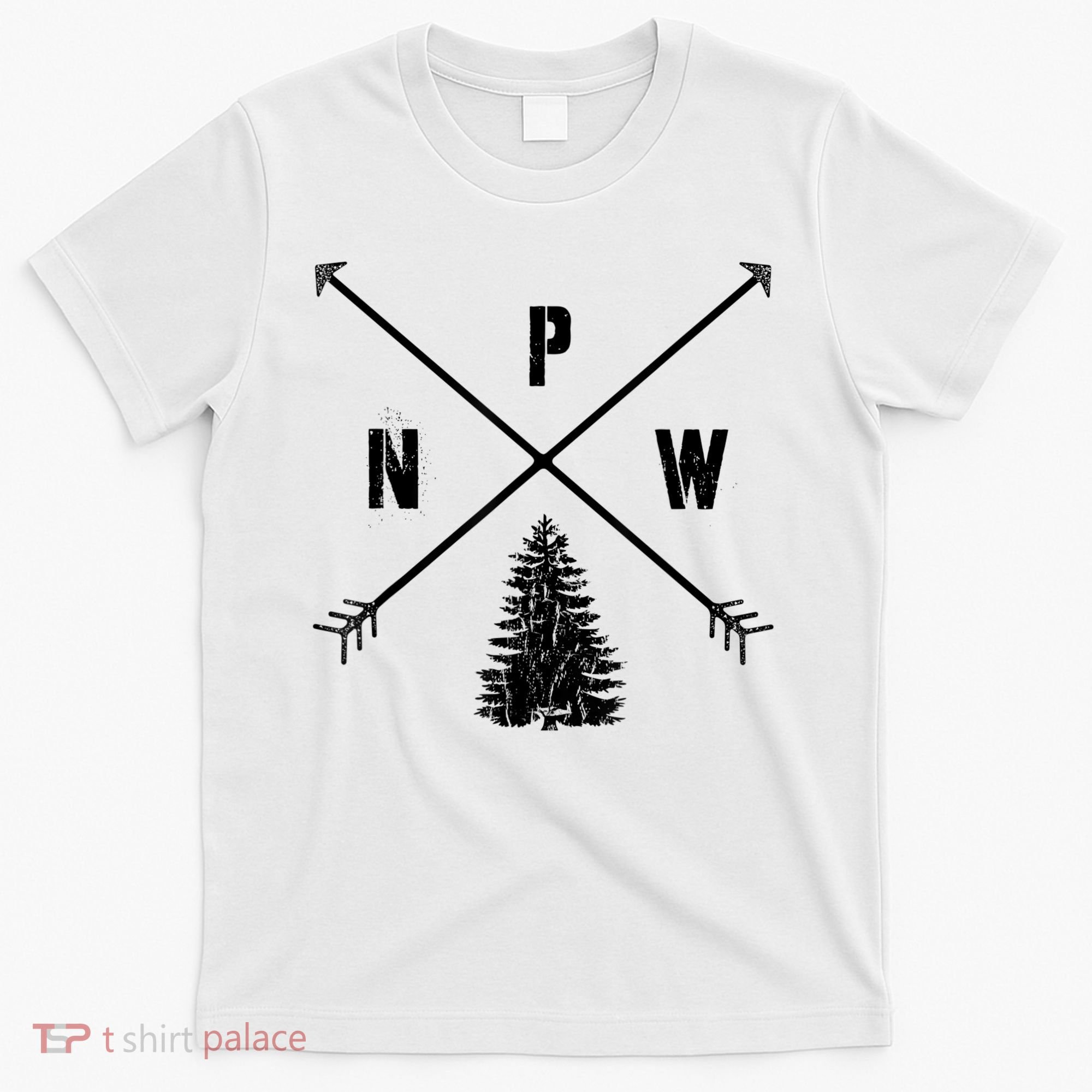 Pine Tree Pacific Northwest PNW Arrows T-Shirt