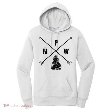 Pine Tree Pacific Northwest PNW Arrows Women's Hoodie